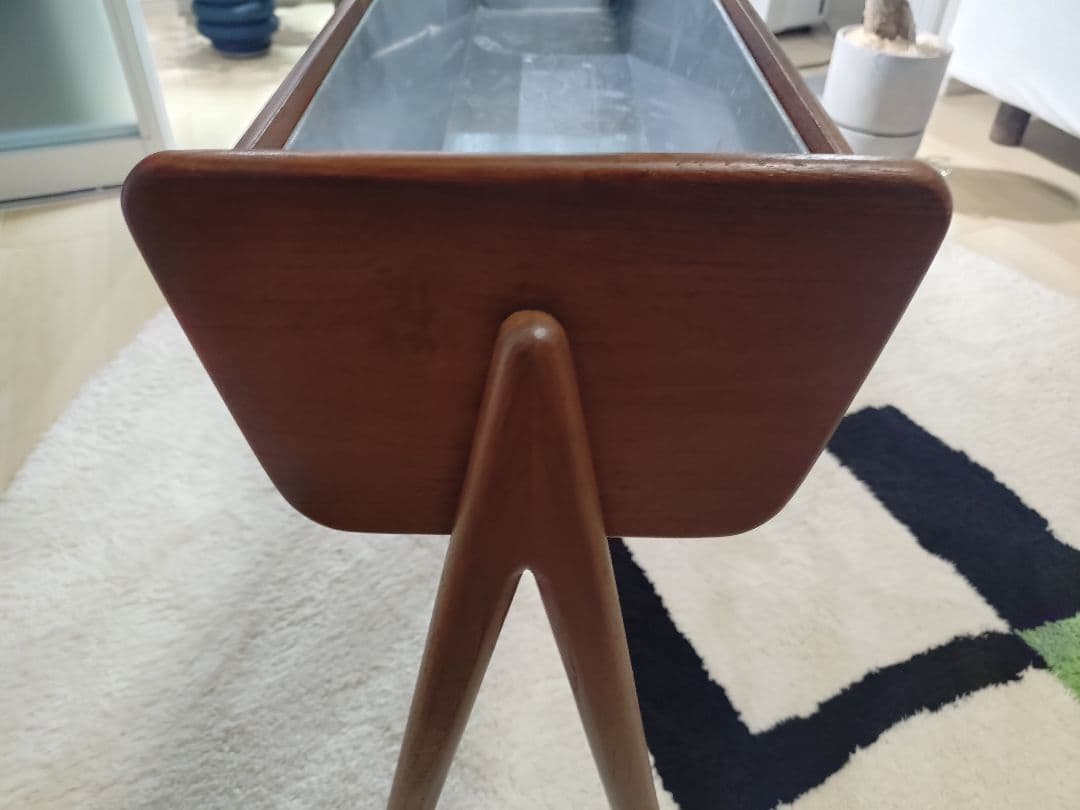 Klokken クロッケン チーク材プランター フラワースタンド マガジンラック