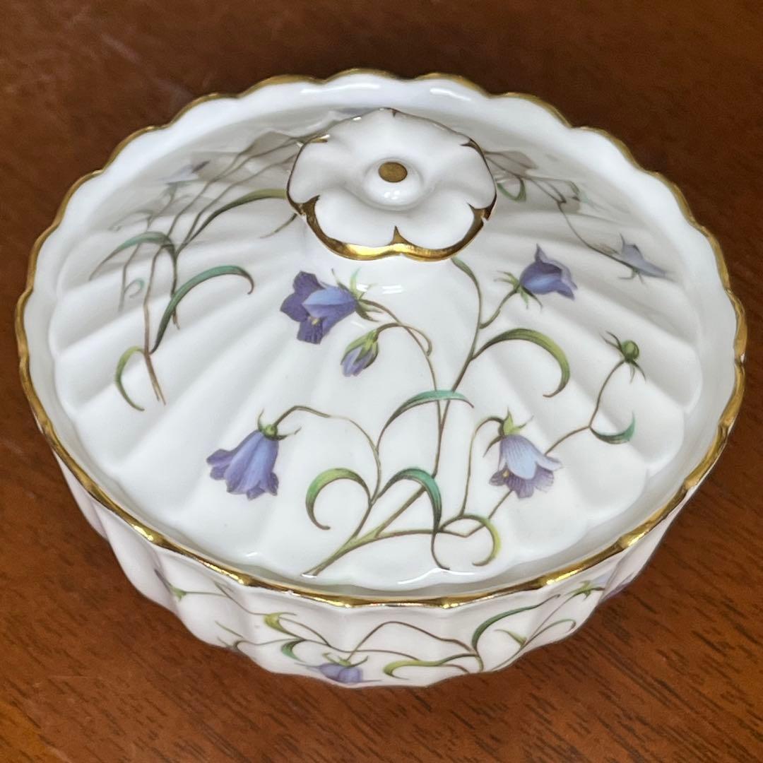 【希少品】英国製　スポード ★カンパニュラ★ボンボニエール