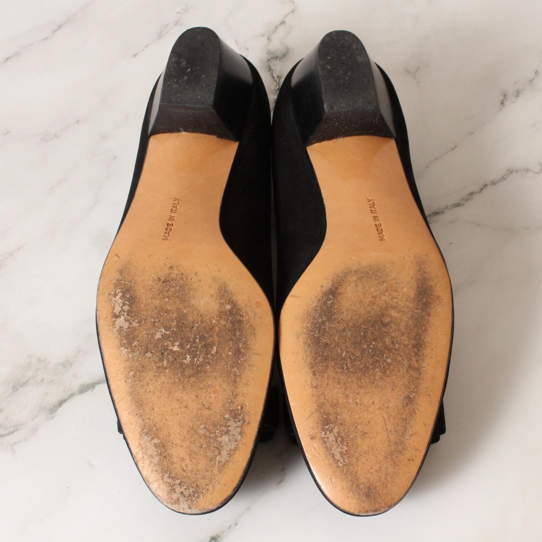 ✨美品✨ フェラガモ ヴァラリボン パンプス スエード 7C （24cm相当）