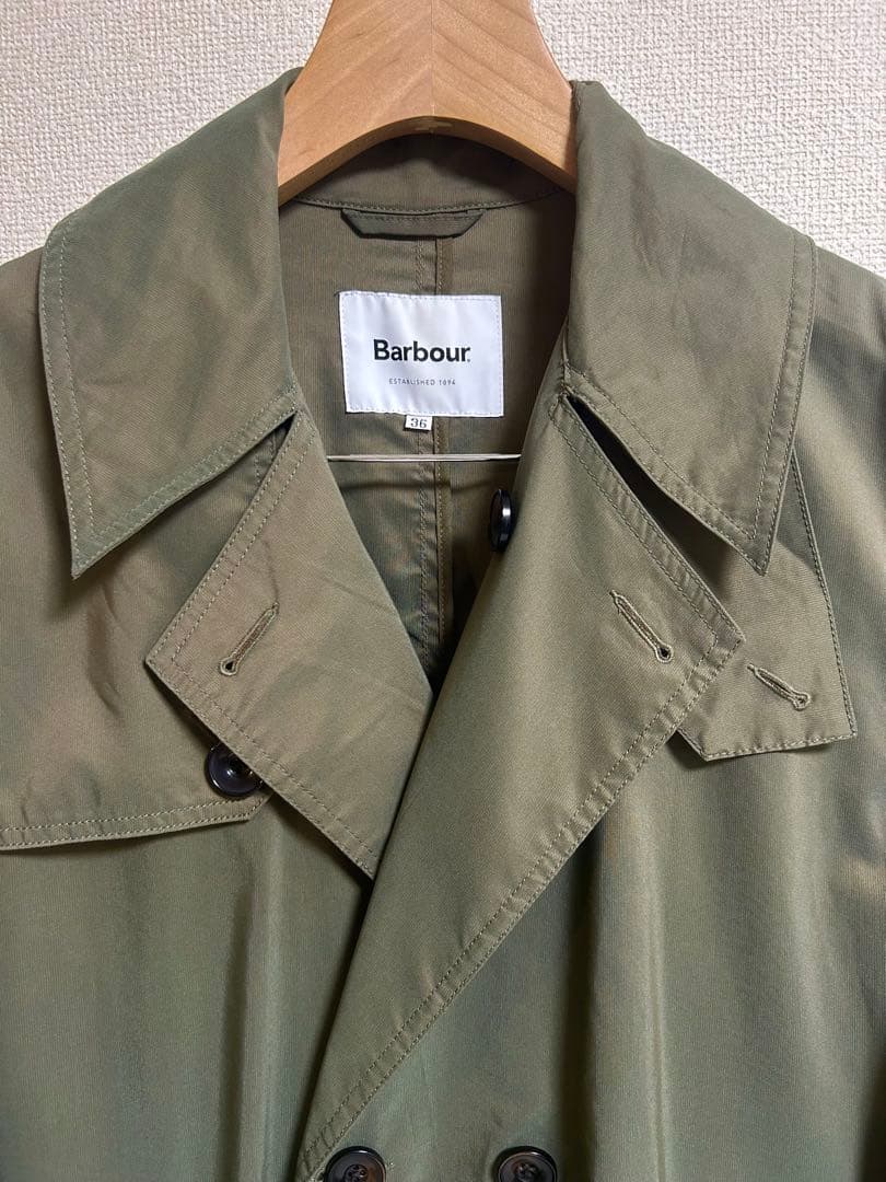 【新品未使用タグ付】Barbour 定価¥61,600 トレンチコート