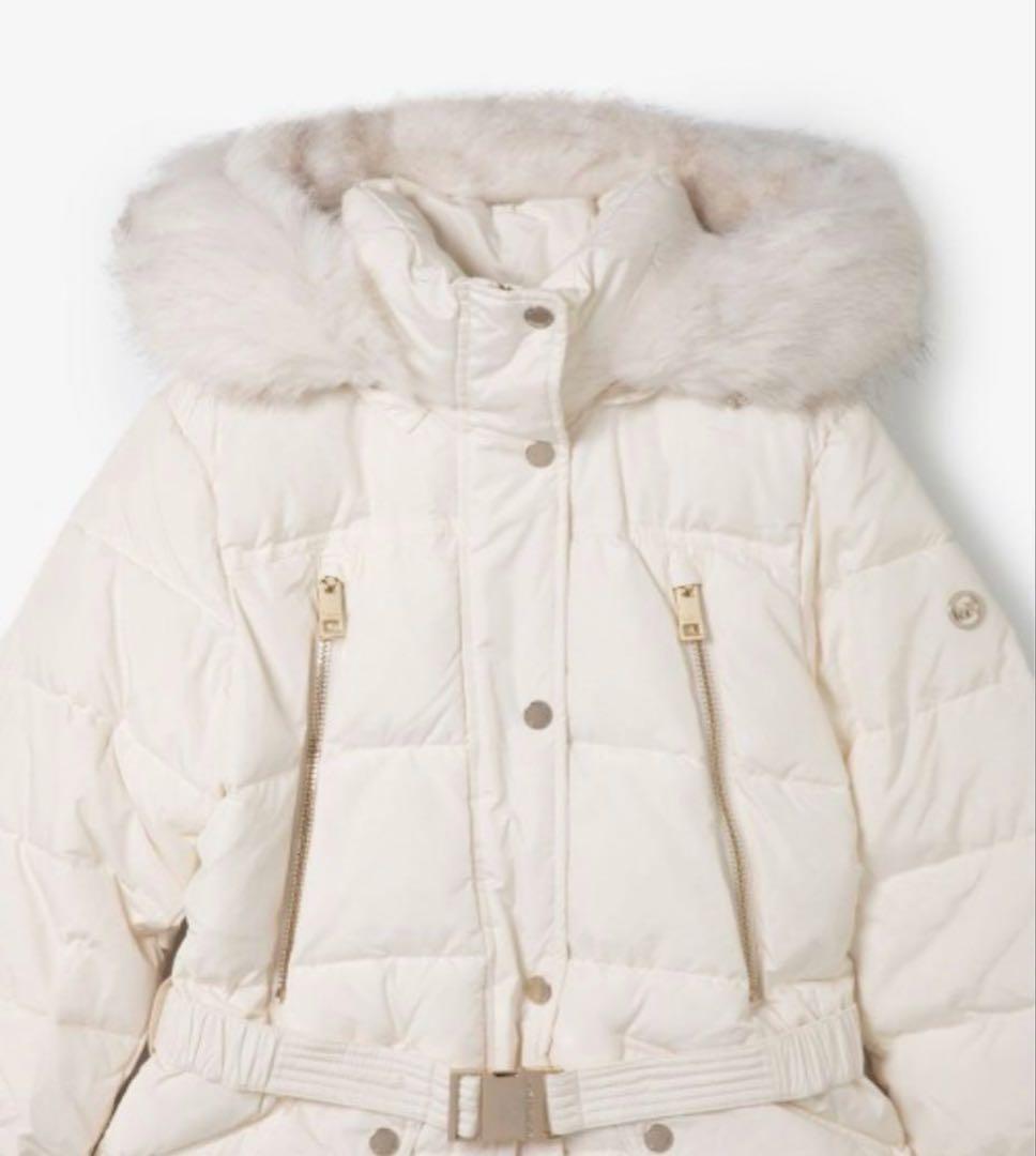 MICHAELKORSマイケルコースベルテッドフォー ジップパファージャケットL