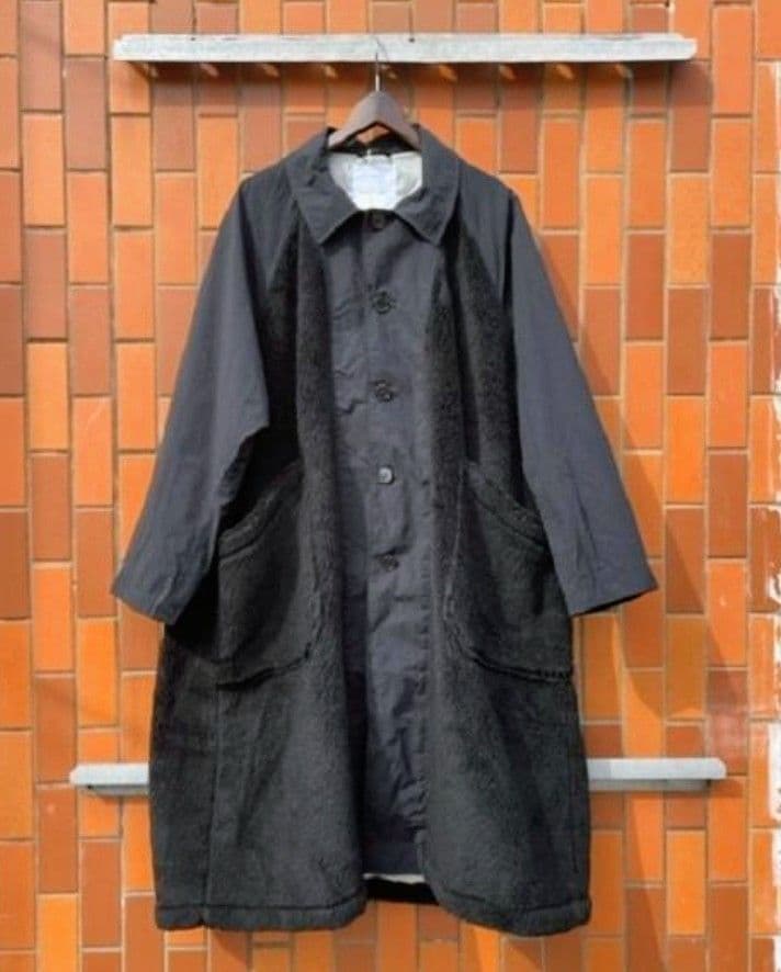 HUNIT エイチユニット　ナイロン×ボア スウィッチングコート