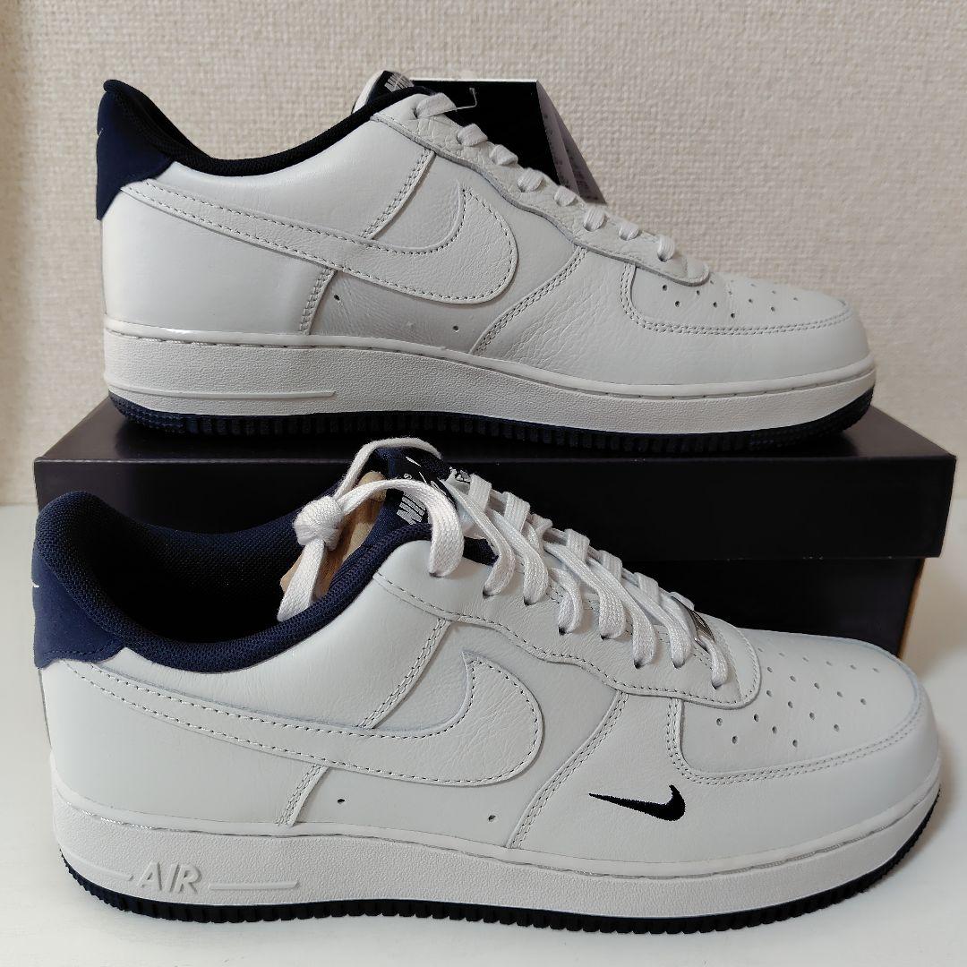 新品 AIR FORCE 1 '07 LV8 ネイビー 紺 29.5