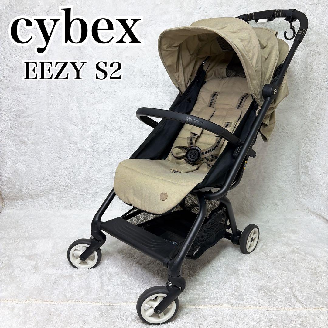 サイベックス EEZY S2 ベビーカー 折りたたみ 軽量クラシックベージュ