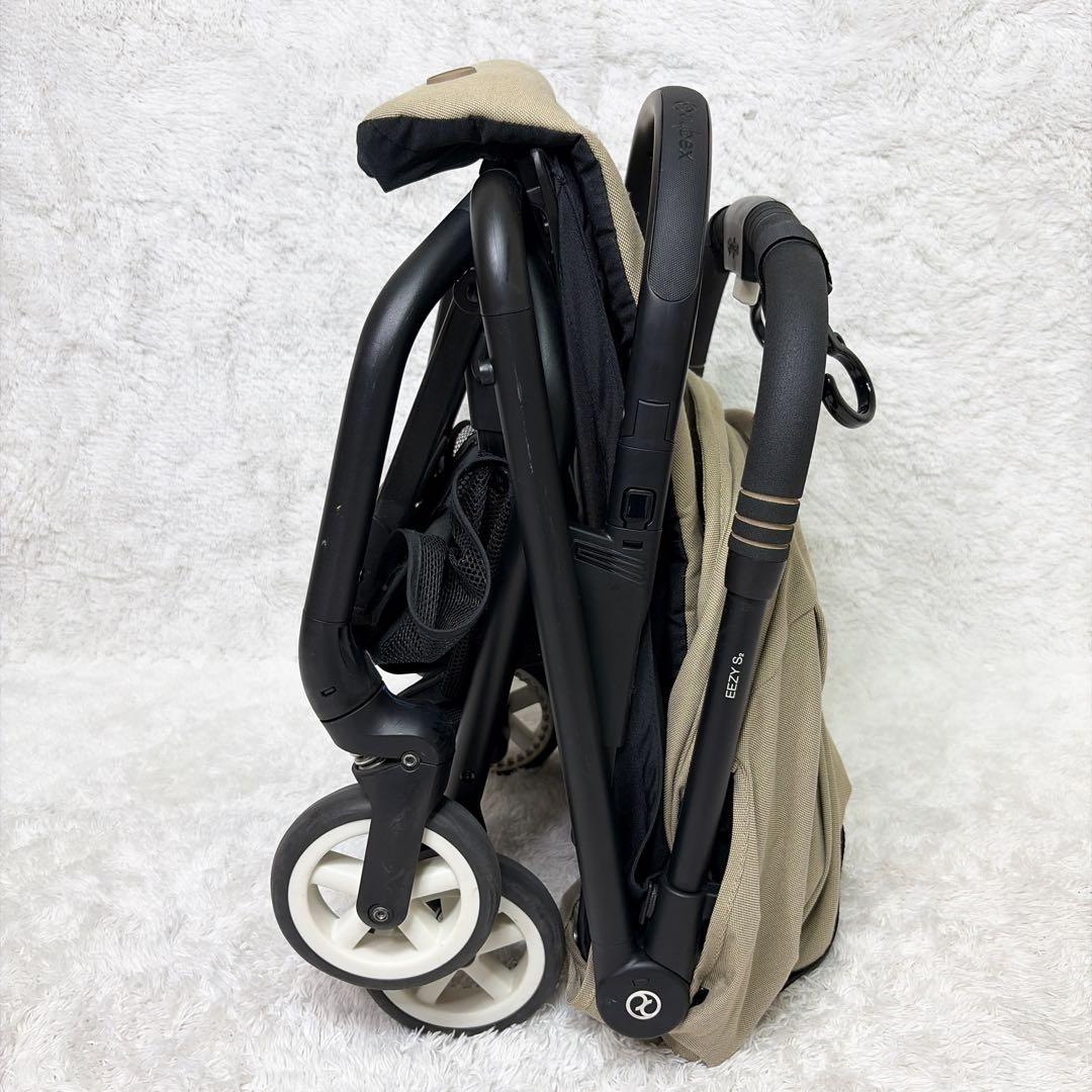 サイベックス EEZY S2 ベビーカー 折りたたみ 軽量クラシックベージュ