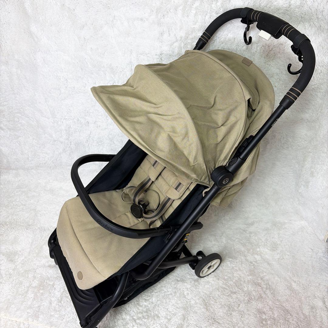 サイベックス EEZY S2 ベビーカー 折りたたみ 軽量クラシックベージュ
