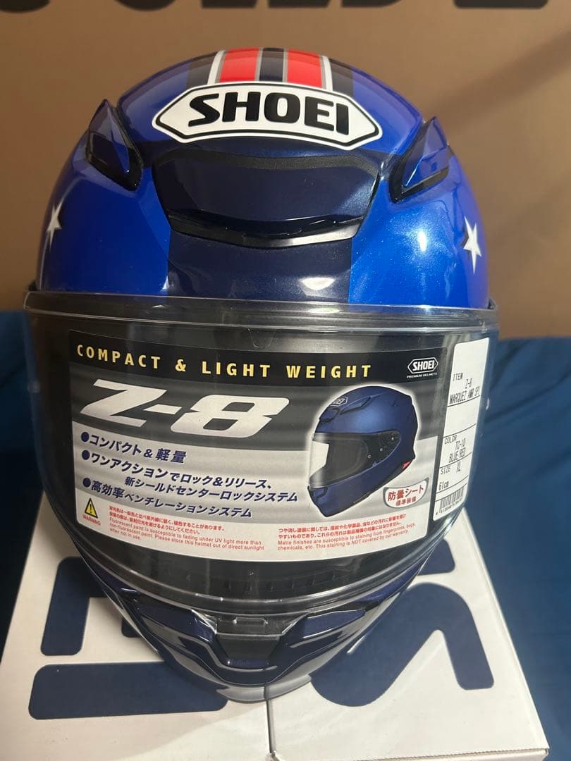 SHOEI Z-8 マルケス アメリカンスピリット 受注限定 XL 新品未使用