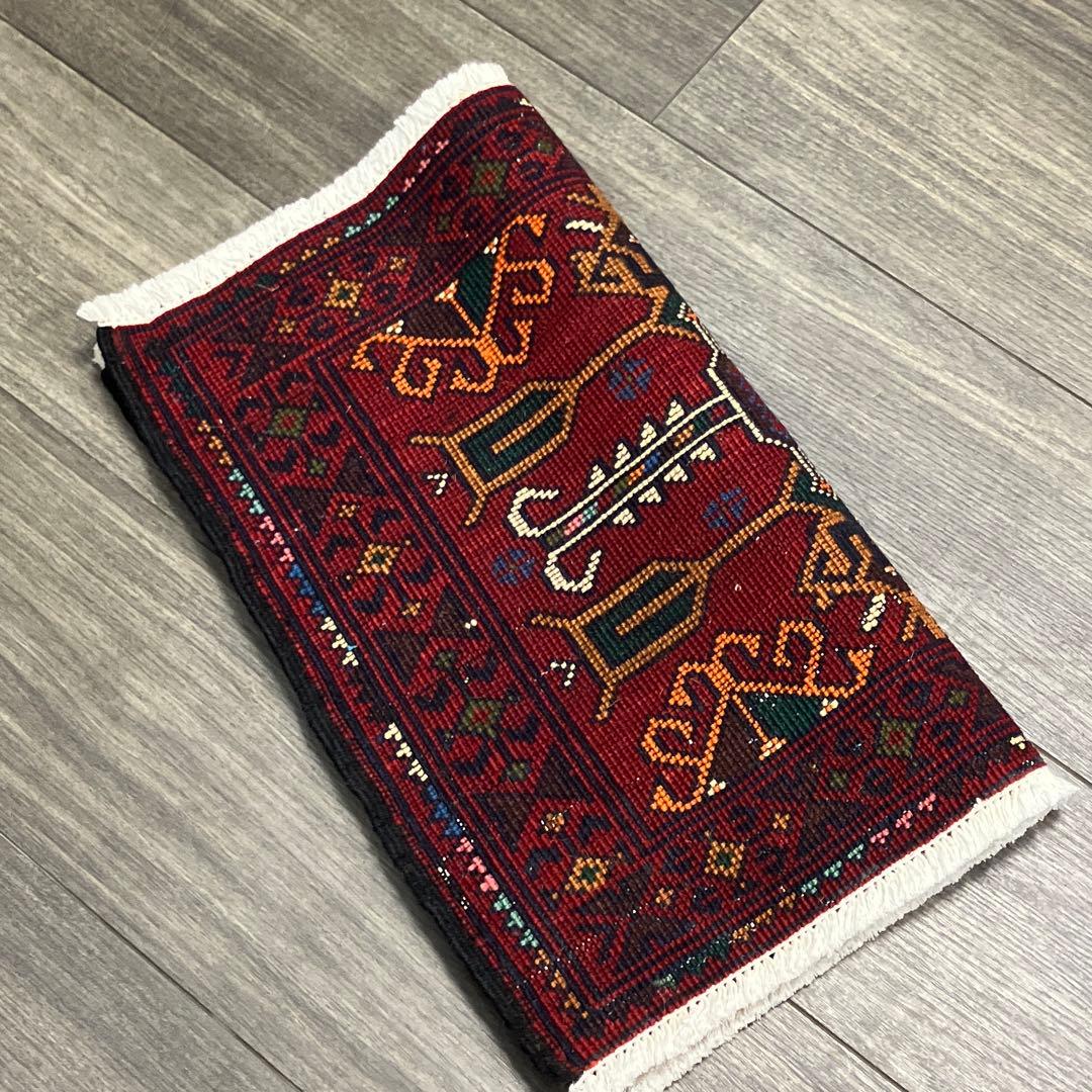ヴィンテージラグ　トライバルラグ アフガニスタン手織り絨毯