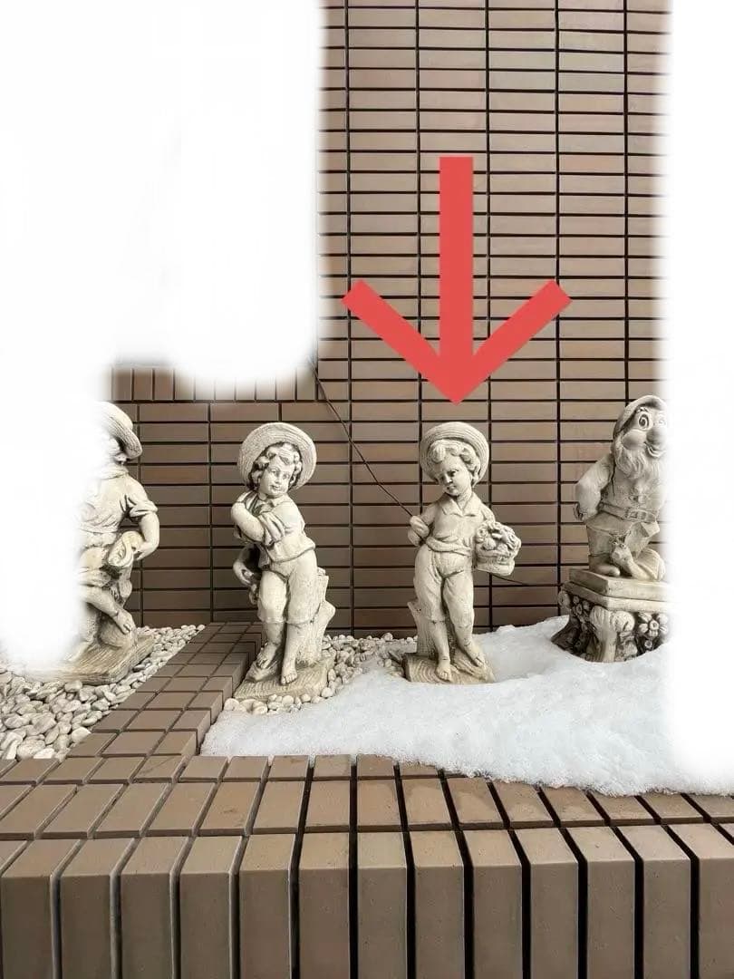 ガーデニング　オーナメント 妖精 スタチュー　西洋置物