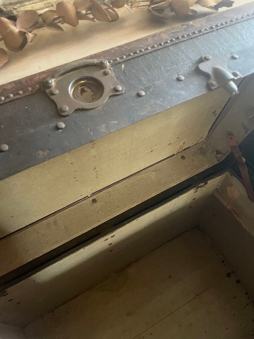 アンティーク　トランク　年代物