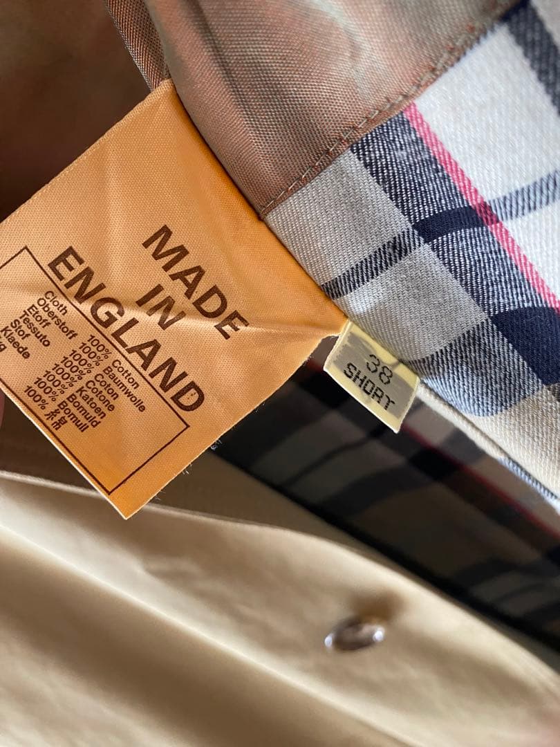 ポールスチュアート メンズ 一枚袖 コート 襟コーデュロイ 英国製