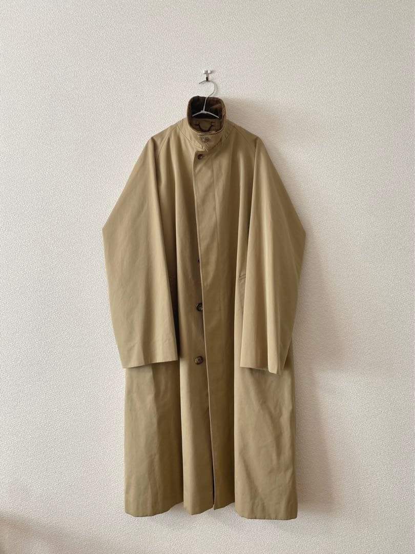 ポールスチュアート メンズ 一枚袖 コート 襟コーデュロイ 英国製