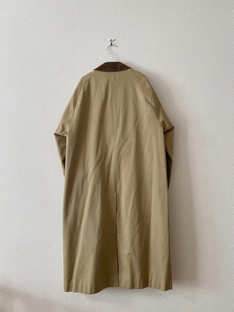 ポールスチュアート メンズ 一枚袖 コート 襟コーデュロイ 英国製