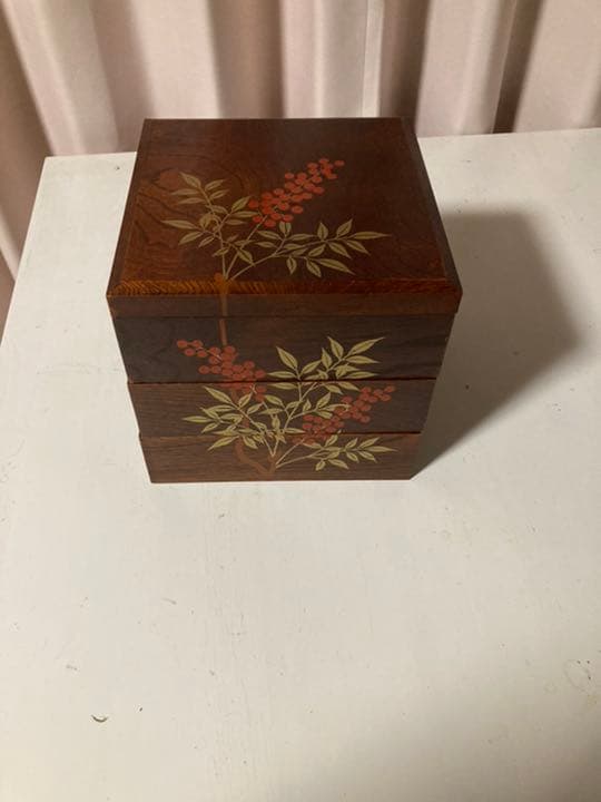 重箱　３段　ナンテン