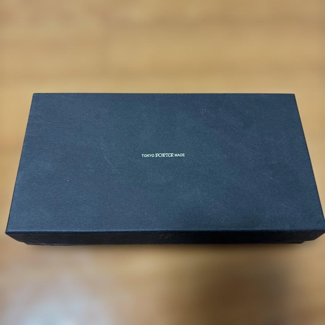 PORTER CURRENT ポーターカレント L字ファスナー 長財布 ネイビー