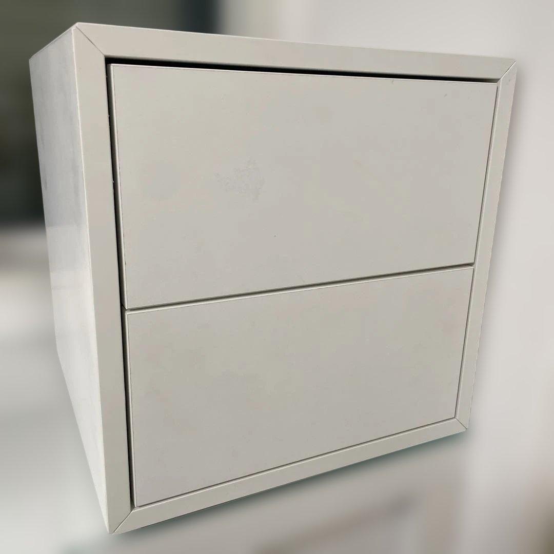 【引き取り限定】 IKEAドレッサー・チェア・キャビネット・化粧ミラーセット