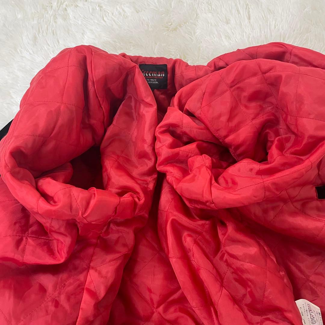 【JJJ着用】　希少　スカジャン　鷲　ドラゴン　別珍 キルティング　ベトジャン