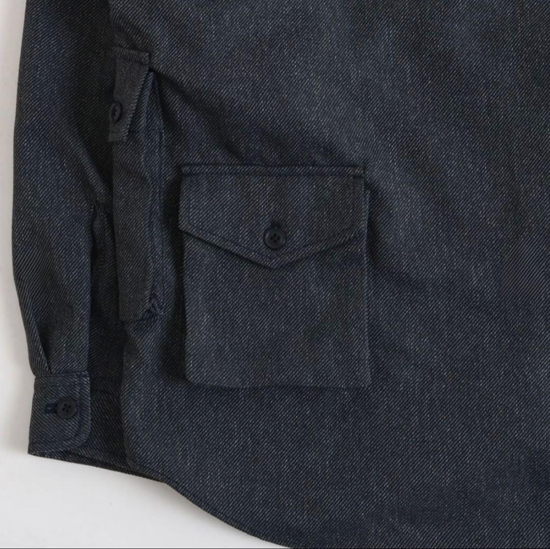 MODMNT モドメント テトロン／ツイード ユーティリティ CPO シャツ