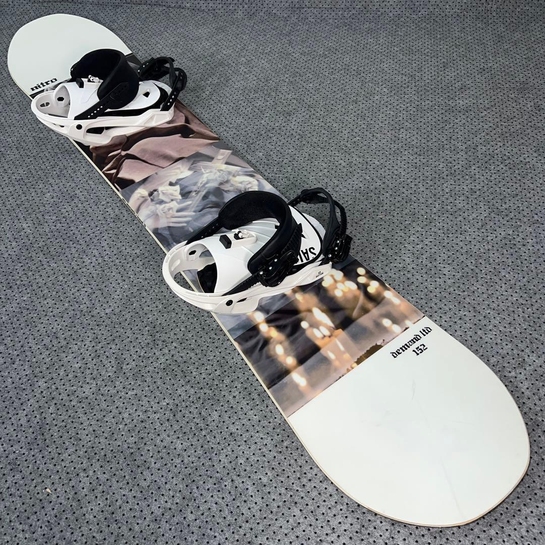 2回使用 NITRO DEMAND LTD 152＋SALOMON RHYTHM