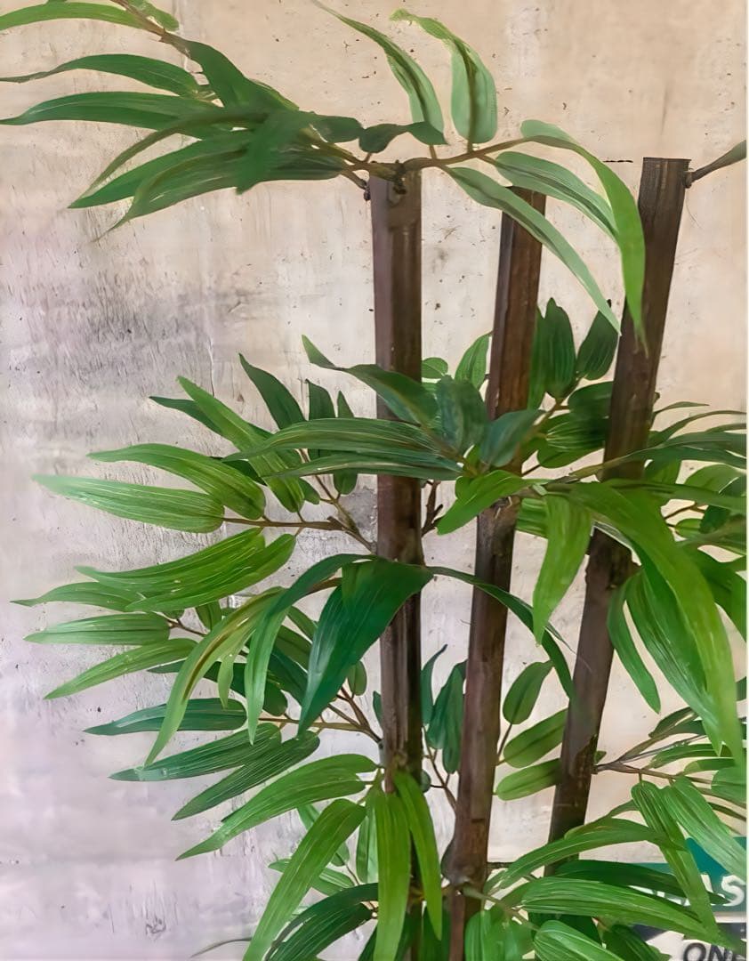 光触媒　人工観葉植物　ウォールグリーン　フェイクグリーン　黒竹105gj