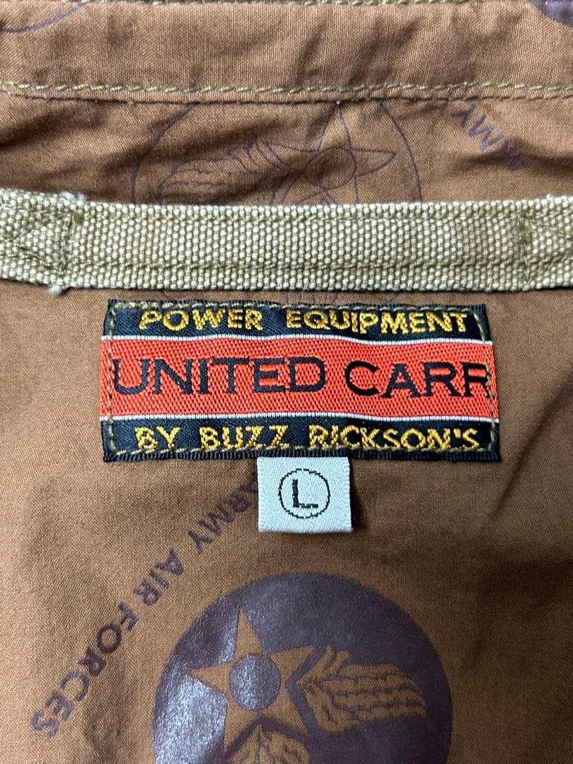 UNITED CARR ベージュ　ジャケット　UC10219 Lサイズ