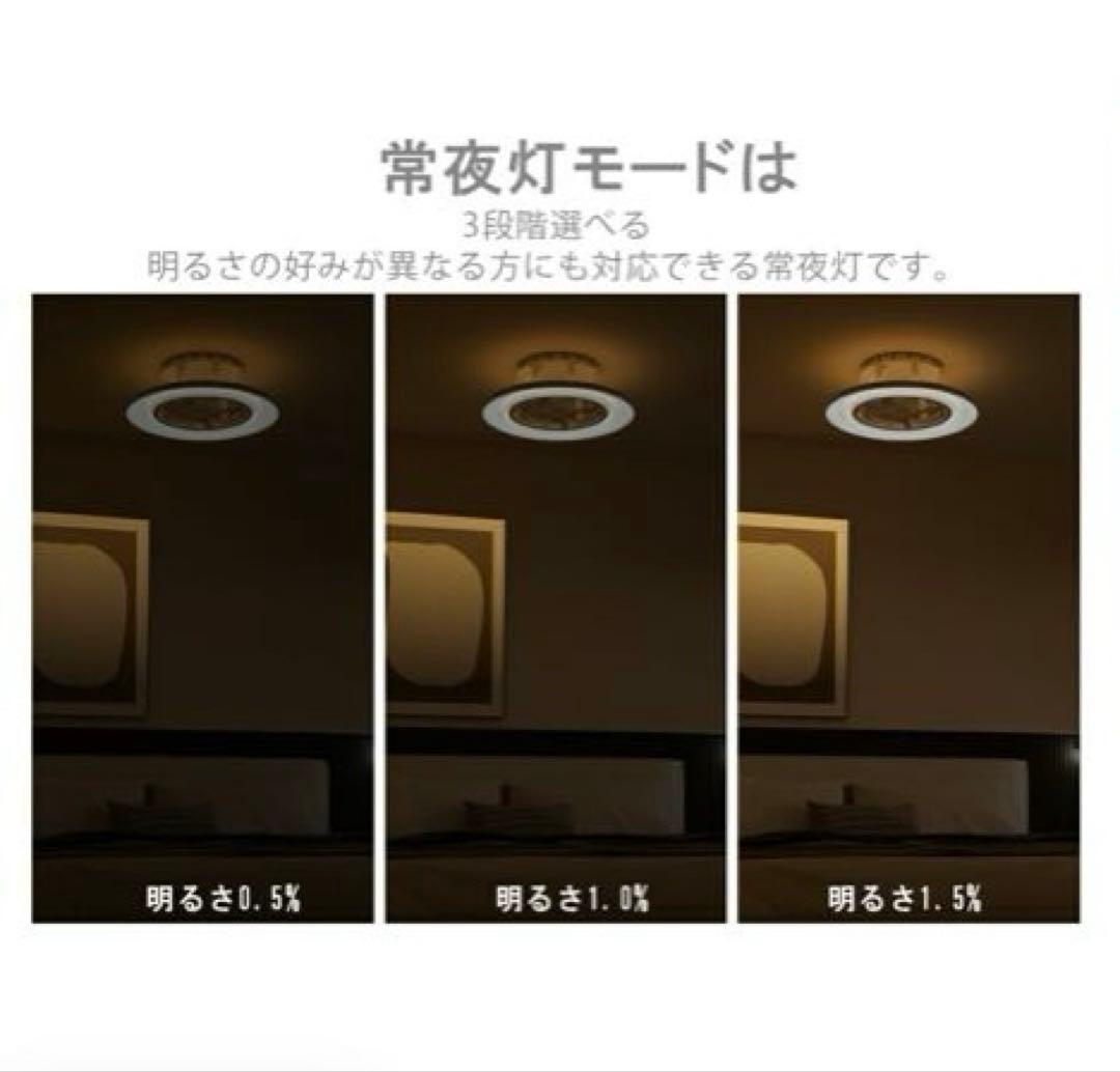 ORALUCE シーリングファンライト 首振り 12畳 4500lm