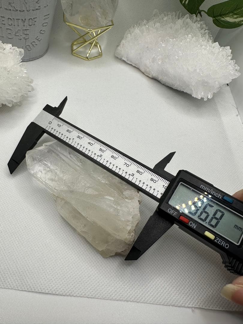 ヒマラヤ産水晶ポイントNo.10100 虹