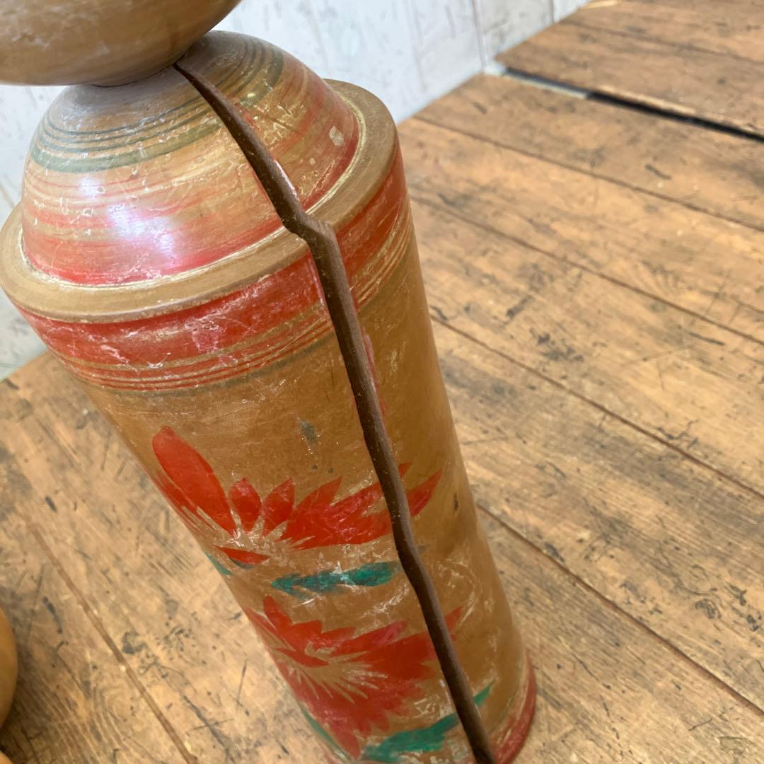 昭和レトロ こけし 小芥子 ニポポ 13体セット セット売り まとめ売り 木彫り