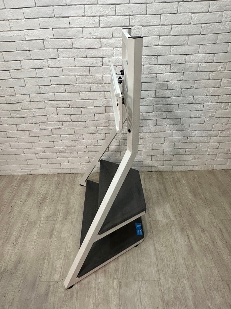 【東京都内23区配送無料】テレビ台　コーナー　スタンド　TV ボード　角　白