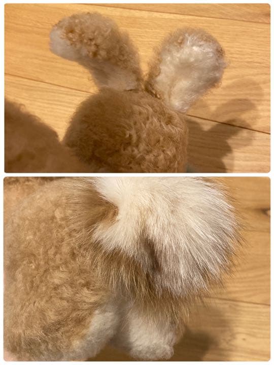 うさぎ　ヴィンテージ　ビンテージ　ぬいぐるみ　置物　希少　インテリア　革