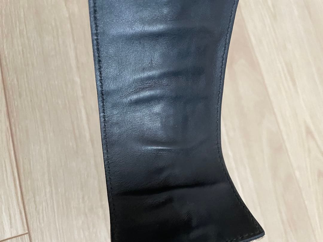 GUCCI グッチ レザーリストバンド バングル