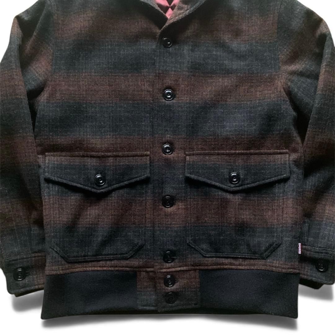 HIDEANDSEEKWool Check Buruzon 【USED】