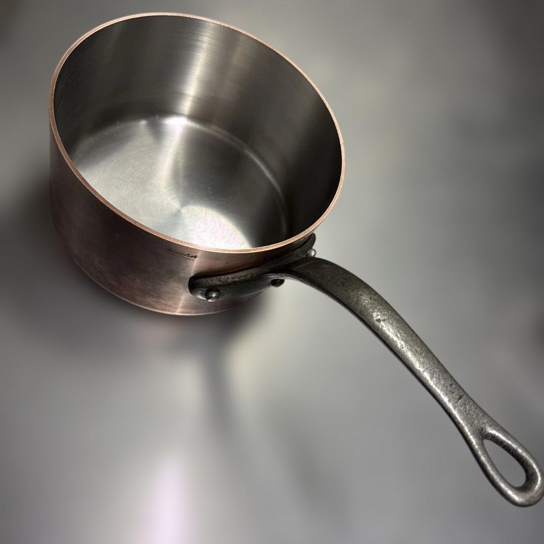 mauviel 銅鍋18cm 片手鍋　キャセロール　ソースパン　ソテーパン