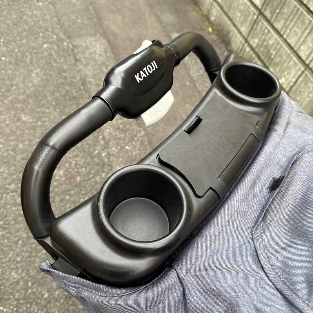 KATOJI　カトージ　ベビーカー　二人でゴー　DX　デニム　2人乗り用