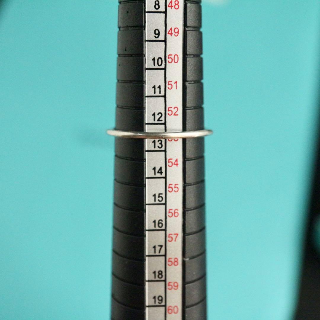 袋箱有り✨美品✨約12.5号ティファニー ビーンリングシルバー 925