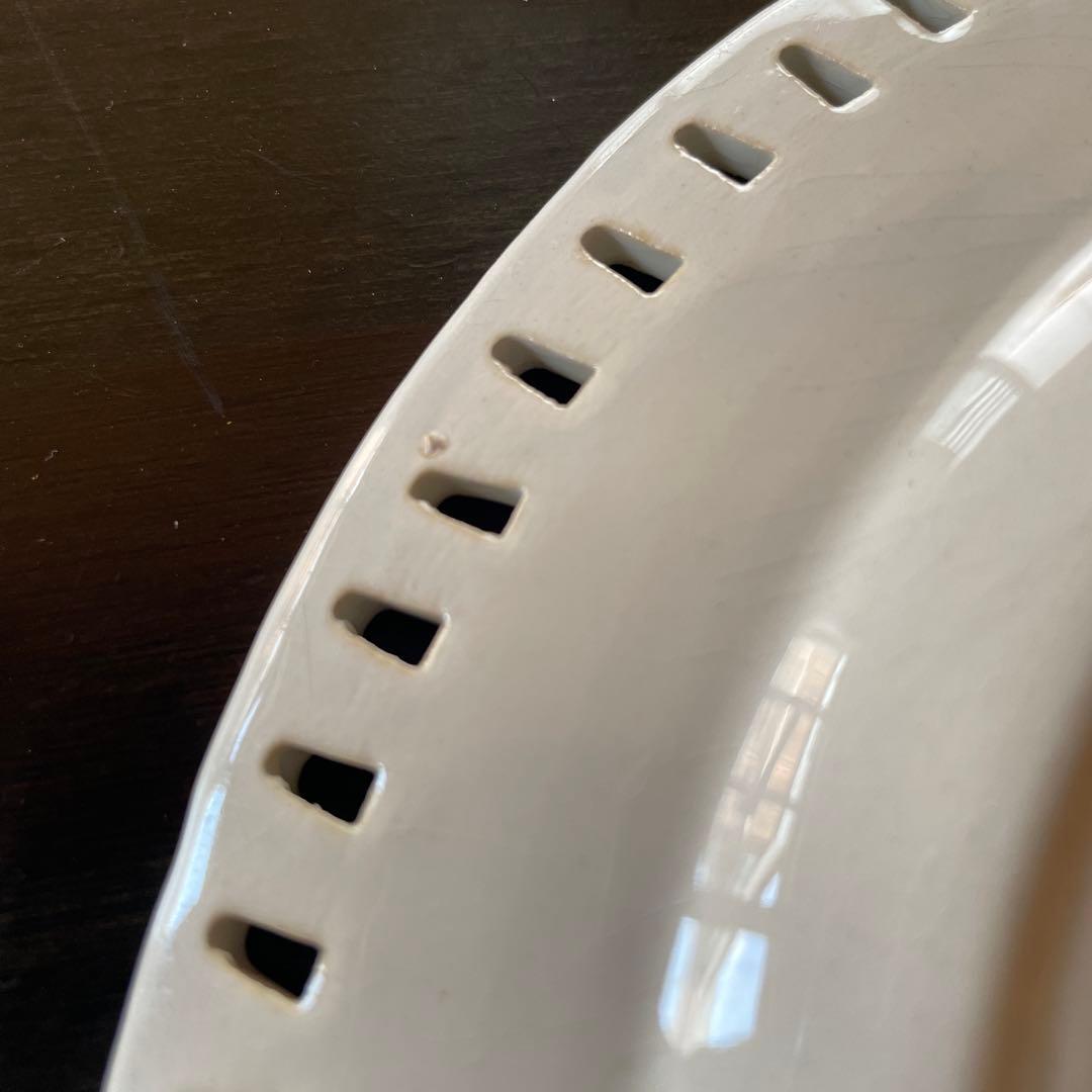 サルグミンヌ　パニエ　デザート皿　フランスアンティーク皿