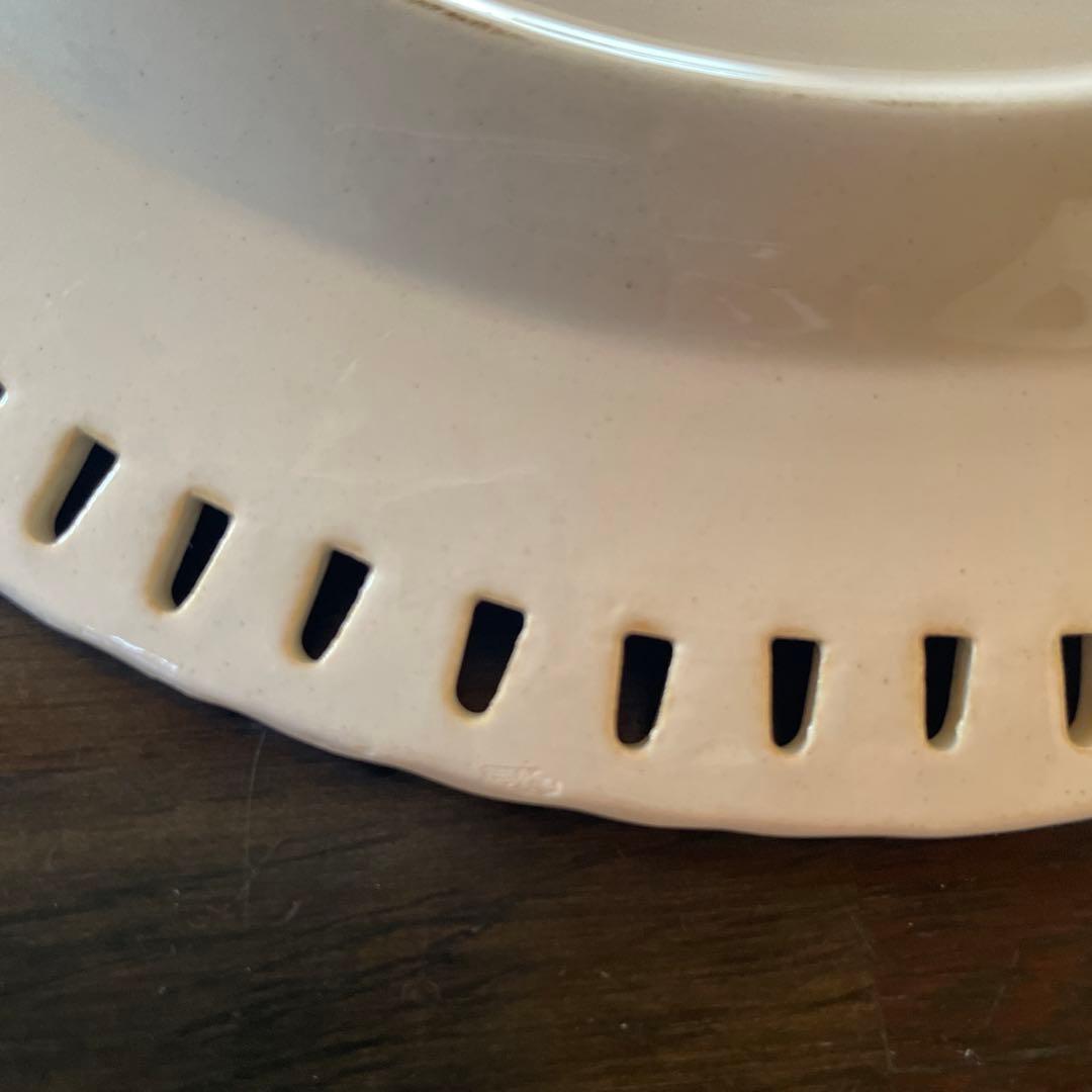 サルグミンヌ　パニエ　デザート皿　フランスアンティーク皿