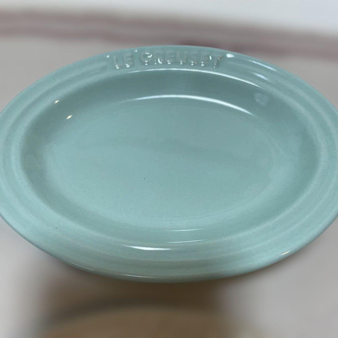 《新品》LE CREUSET ミニオーバルプレート 2箱 10枚