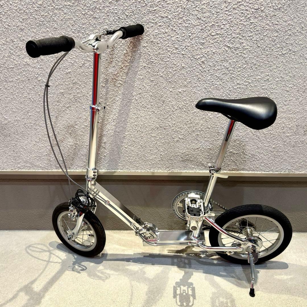 最軽量12 / 14インチ折りたたみ自転車 フォールディングバイク ボードバイク