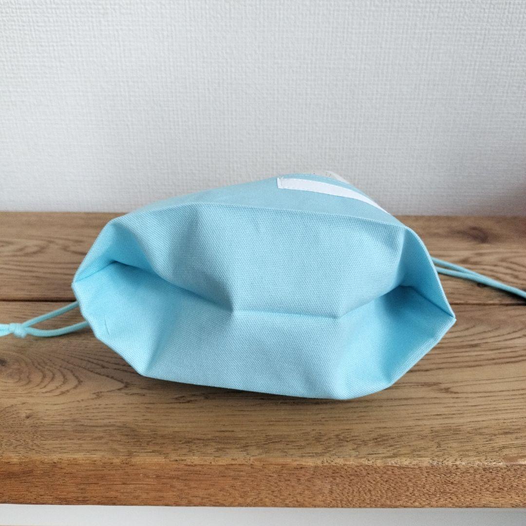 ♬51☆mie☆様　ハンドメイドオーダー専用☆シルエットくまさんブルー