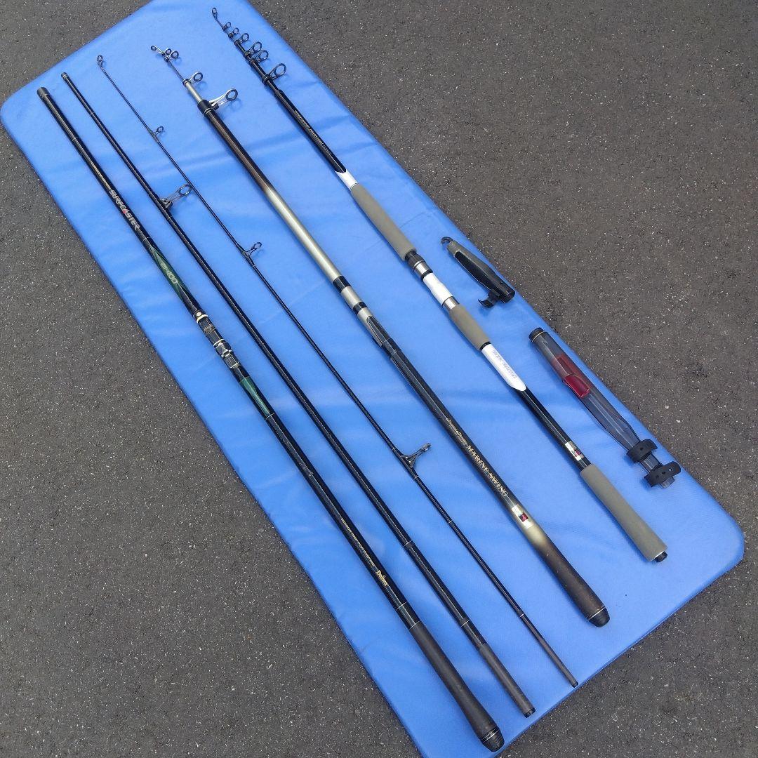 ダイワ カーボン投げ竿 3本セット