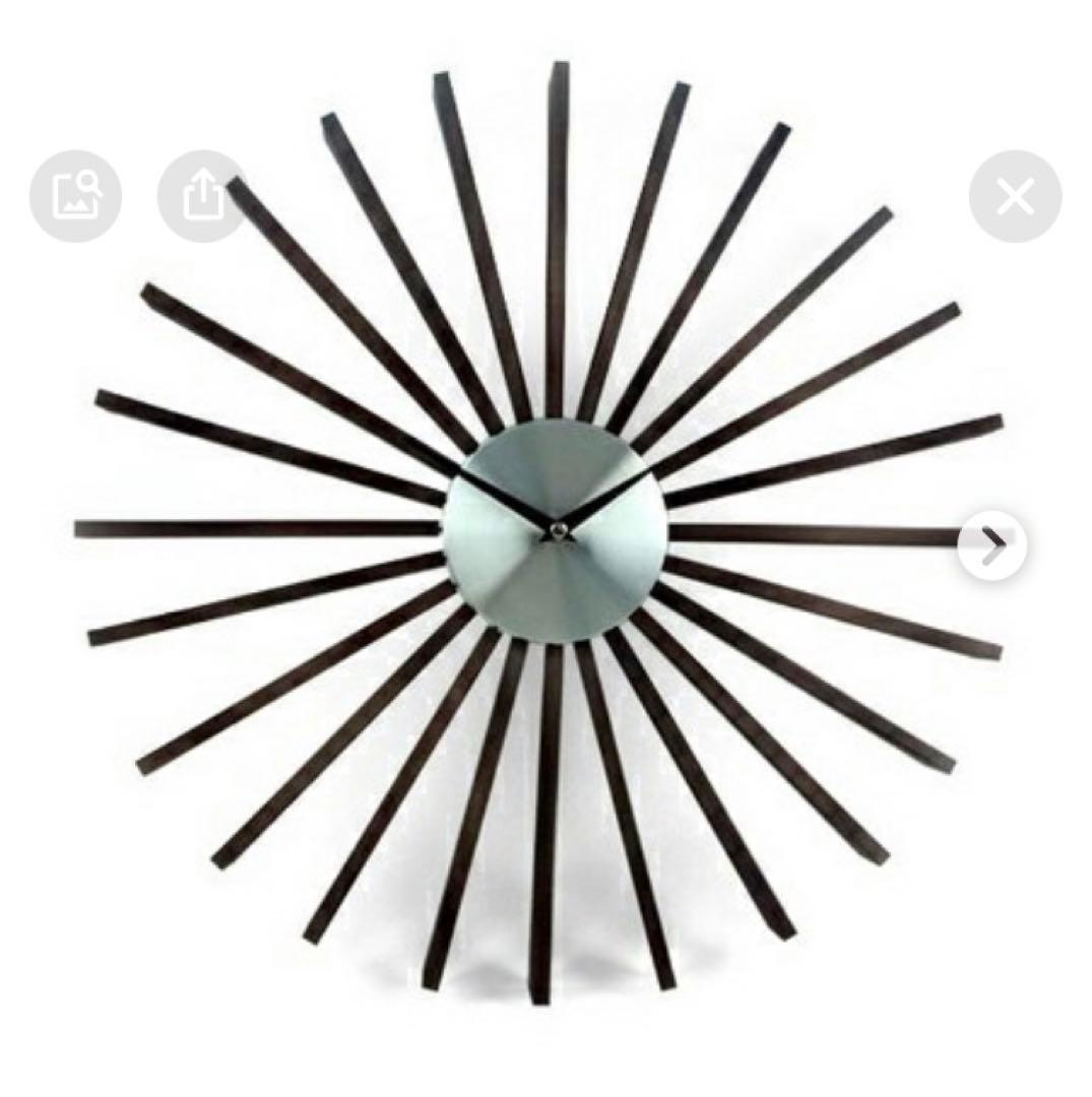 【新品】ジョージネルソン フラッタークロック　壁掛け時計