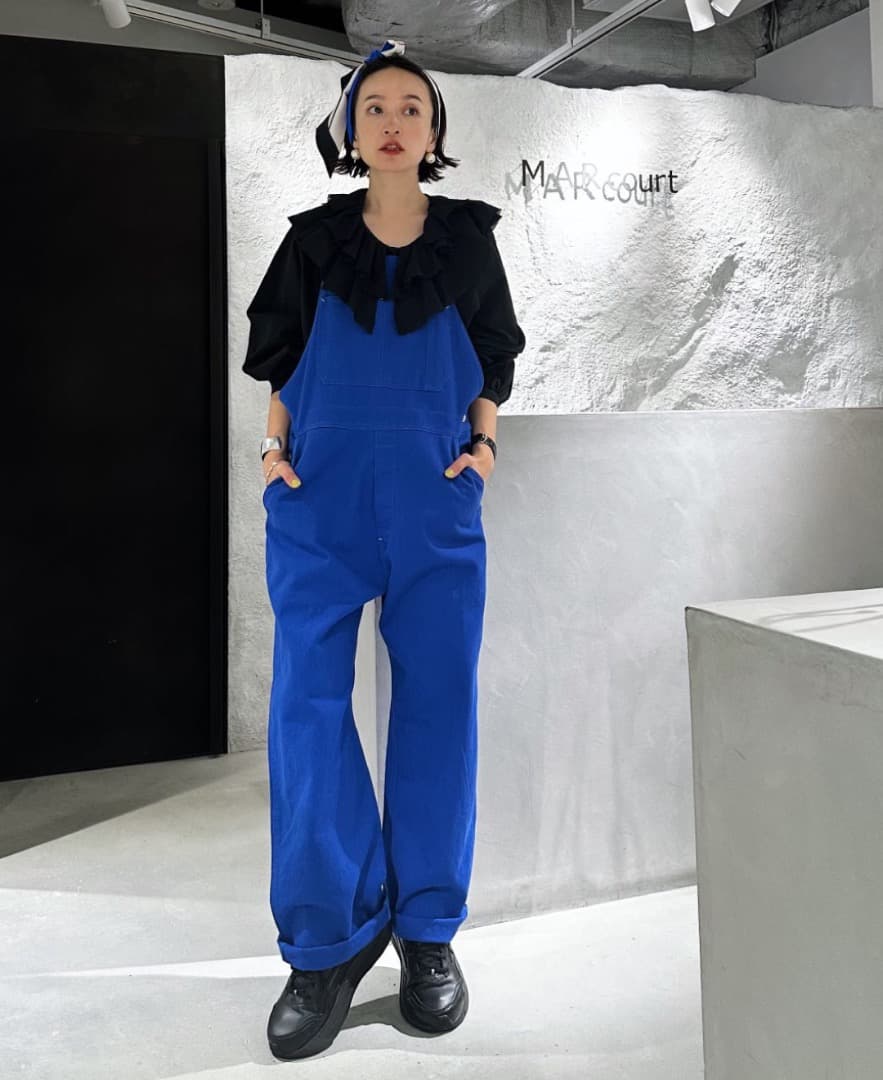 MARMARMAR デニムオーバーオール　ブルー