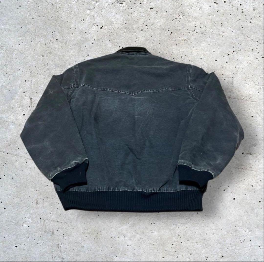 carhartt サンタフェジャケット　90s USA製　ブラック　短丈　古着