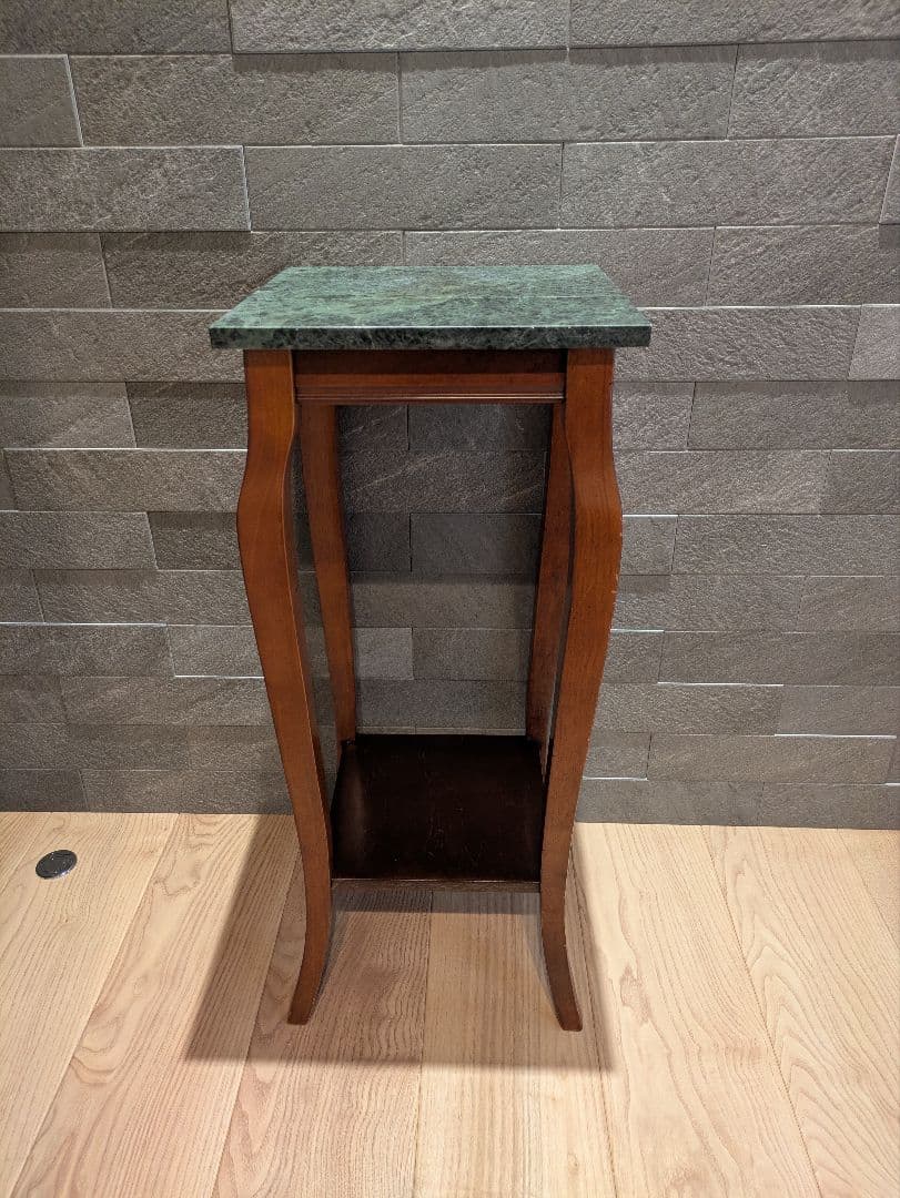 【Itokin】大理石 サイドテーブル 花台 コンソール テーブル アンティーク