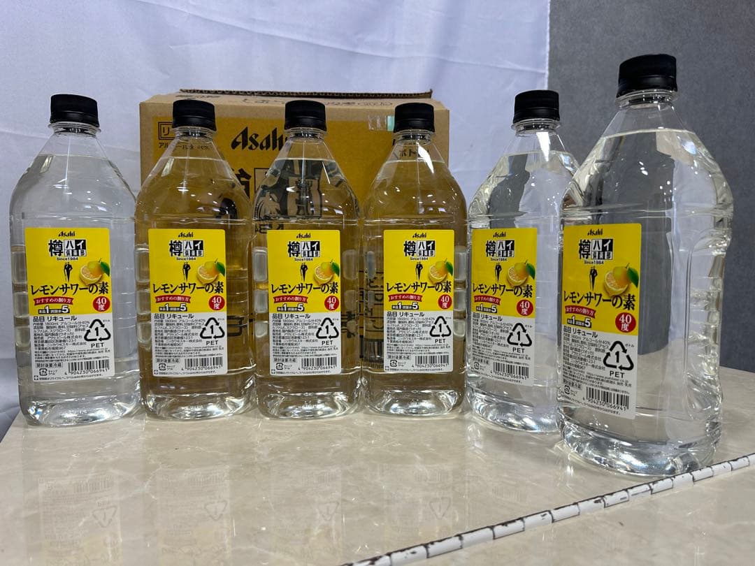 ゴンさん専用アサヒ「樽ハイ倶楽部レモンサワ一の素 1800ml」の12本セット