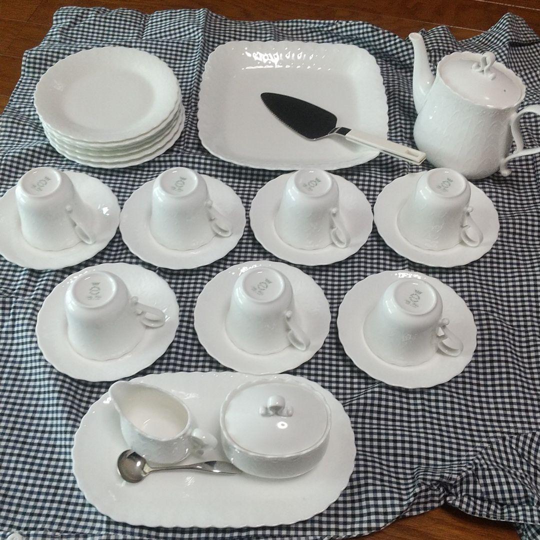 ナルミ ボーンチャイナ silkywhite 食器セット