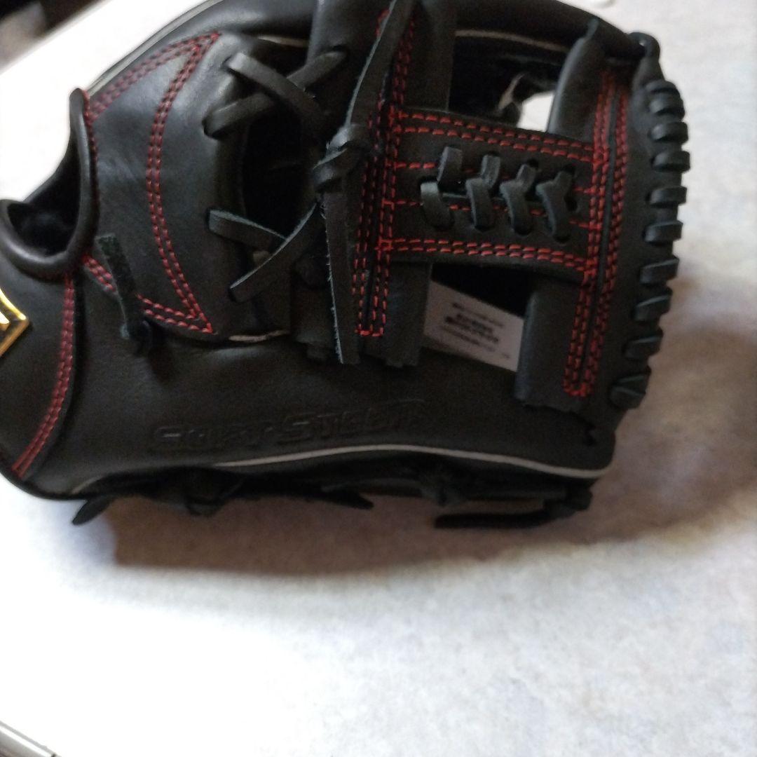 【2023年製】柔らかの人気アイテム　軟式用グローブ　ゼット　ブラック2