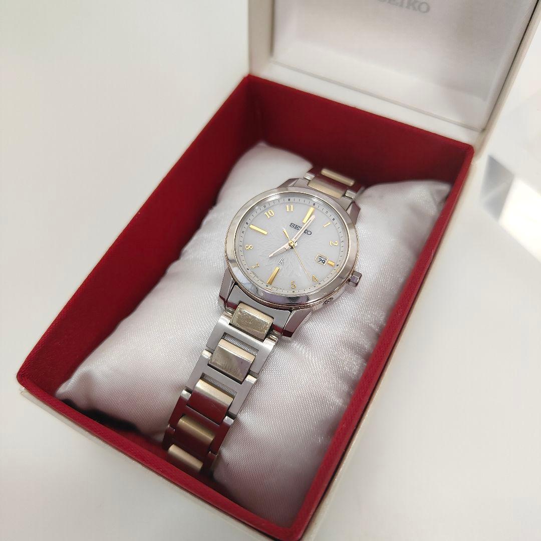 SEIKO ルキア アイコレクション SSQV082 ソーラー電波 チタン