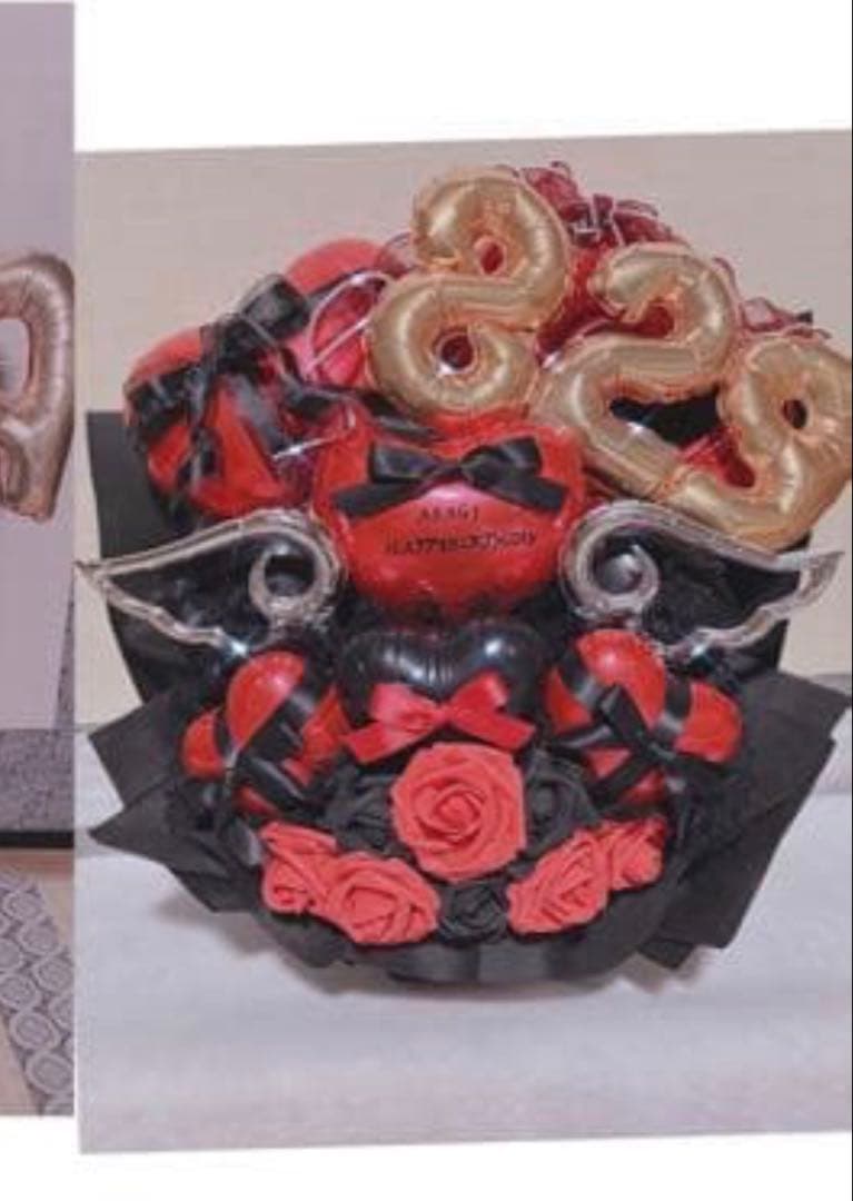 凛音ちゃん　バルーンブーケ　卒業ブーケ